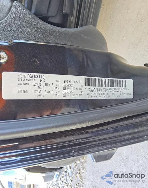 2017 Dodge Grand Caravan Gt из США, поврежденный, VIN 2C4RDGEGXHR566713